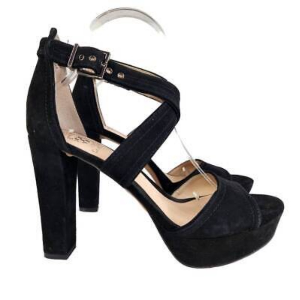 🆕 Vince Camuto Shayla Platform Heels Black         Size 9 1/2